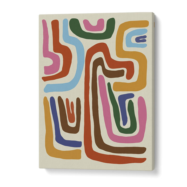 Feeling Flow, Abstract Art Prints Artwork in Gallery Wrap