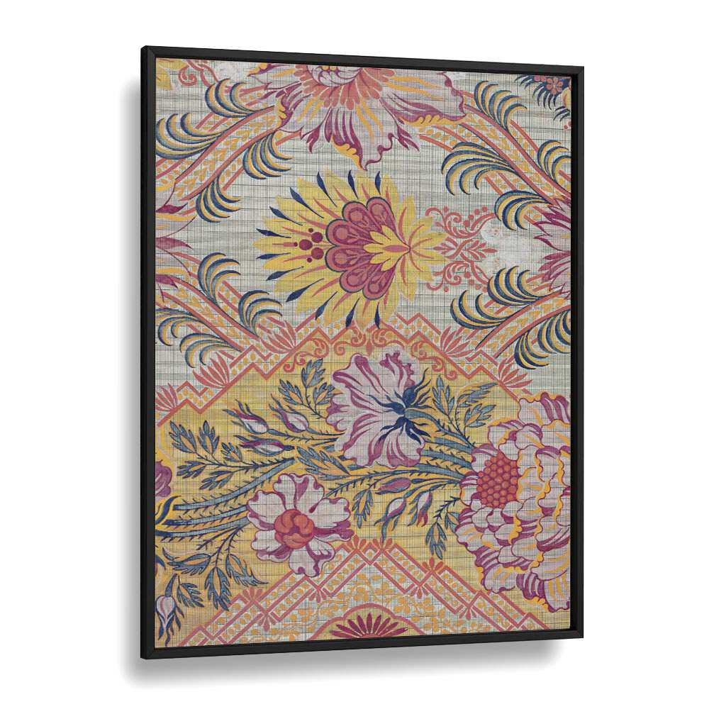 Vibrant FIERY FLORAL I wall art, a stunning addition to any space; perfect for lovers of FLORAL FLOWER PAINTINGS.