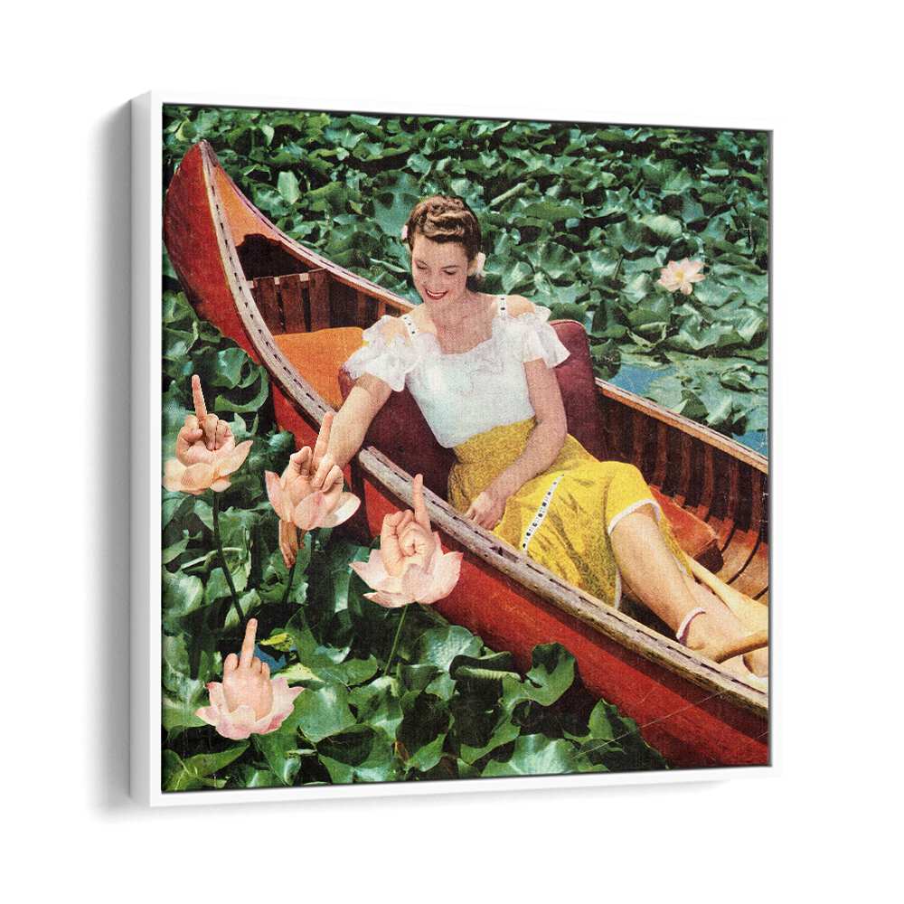 FINGER PETAL REVERIE, SURREAL ART PRINTS by Vertigo Artography brings charm and elegance to your space.