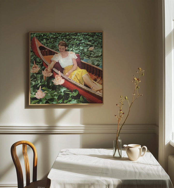 Elegant display of the FINGER PETAL REVERIE, SURREAL ART PRINTS by Vertigo Artography, perfect for transforming spaces.