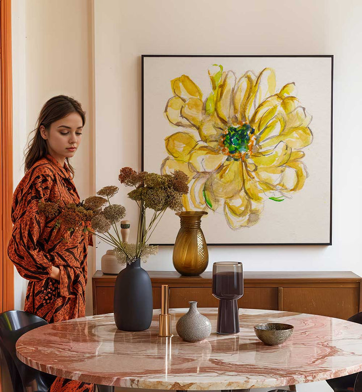 FLORAL SKETCH , FLORAL FLOWER PAINTINGS