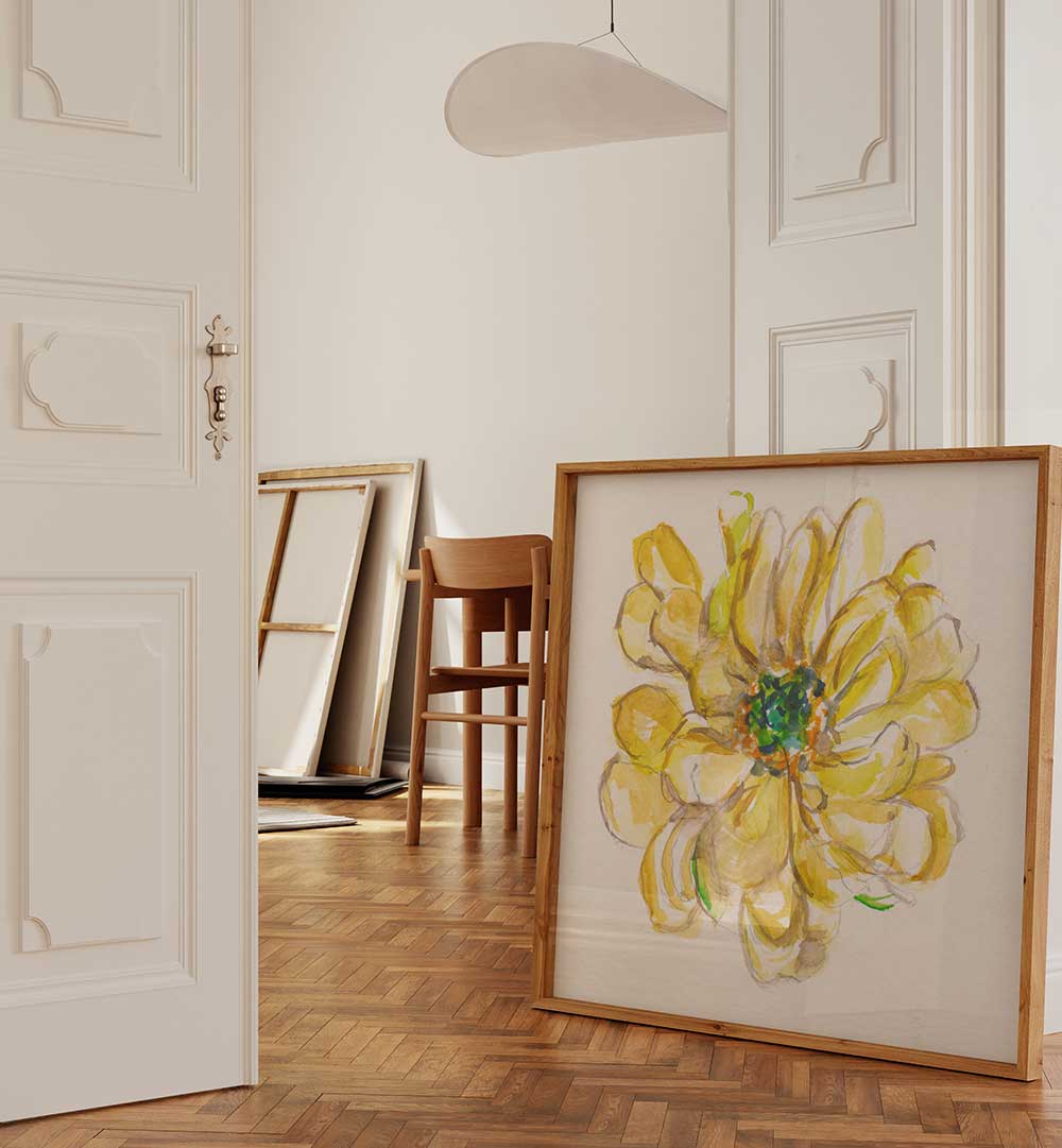 FLORAL SKETCH , FLORAL FLOWER PAINTINGS