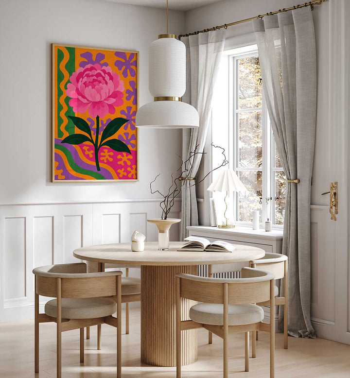 FLORAL SYMPHONY , FLORAL FLOWER PAINTINGS