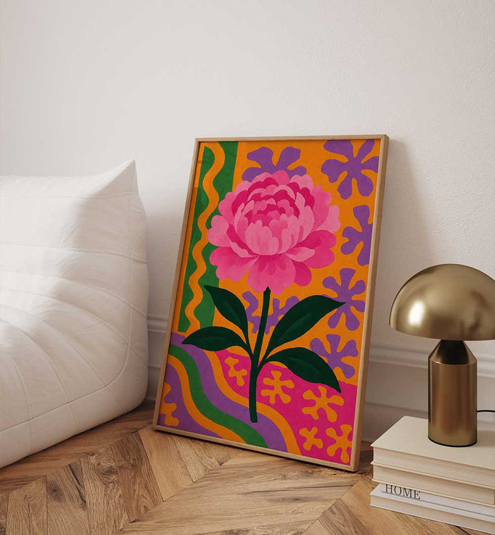 FLORAL SYMPHONY , FLORAL FLOWER PAINTINGS
