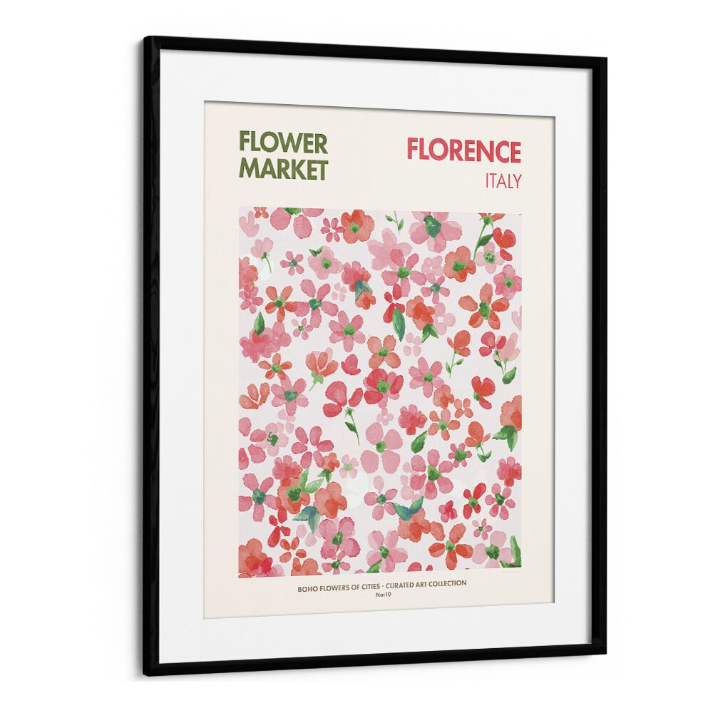 Decorate your home with the FLORENCE - FLOWER MARKET I FLORAL FLOWER PAINTINGS, a stunning art piece by Emel Tunaboylu.
