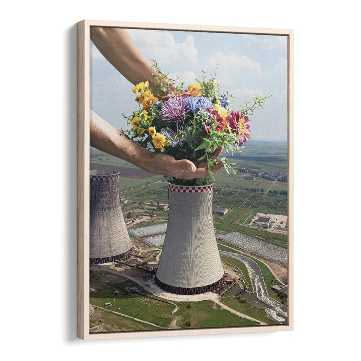 Transform your space with FLOWER PLANT, SURREAL ART PRINTS by Vertigo Artography, blending nature and surrealism beautifully.