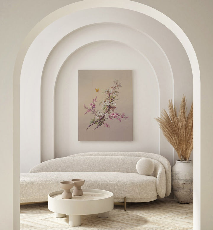 Enhance your decor with FLOWERS & BUTTERFLIES art from Asian Monk, showcasing nature's beauty and elegance.