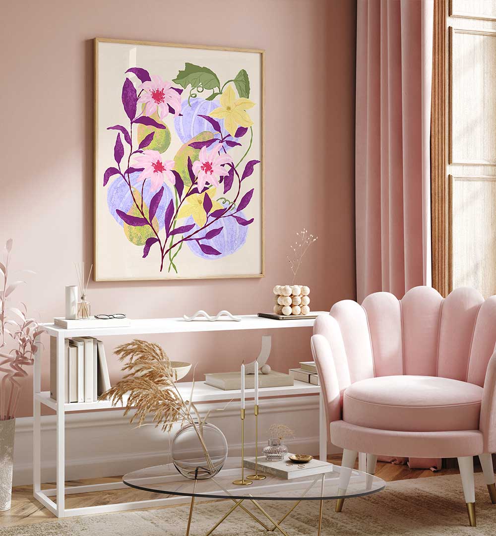 FALL HARVEST , FLORAL FLOWER PAINTINGS