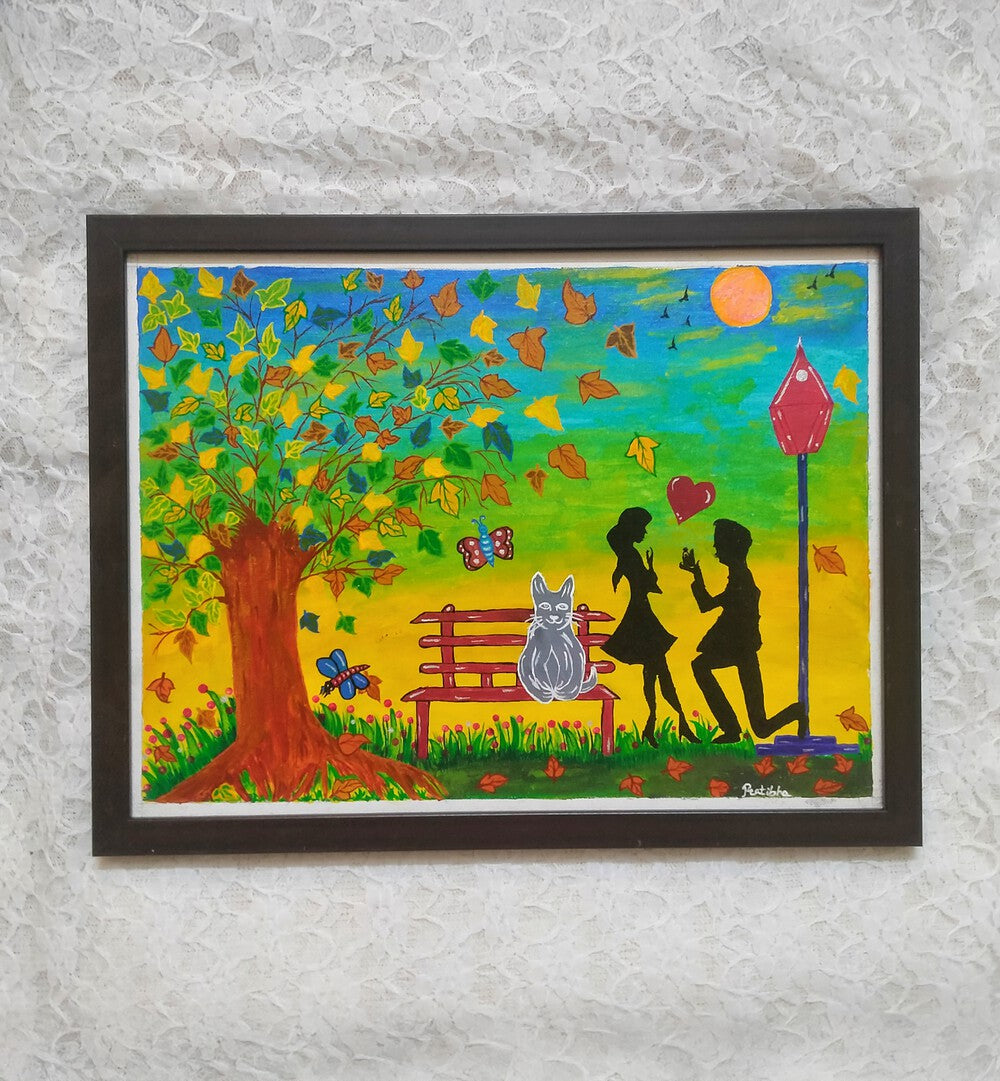 FALL IN LOVE , HANDMADE ARTWORKS