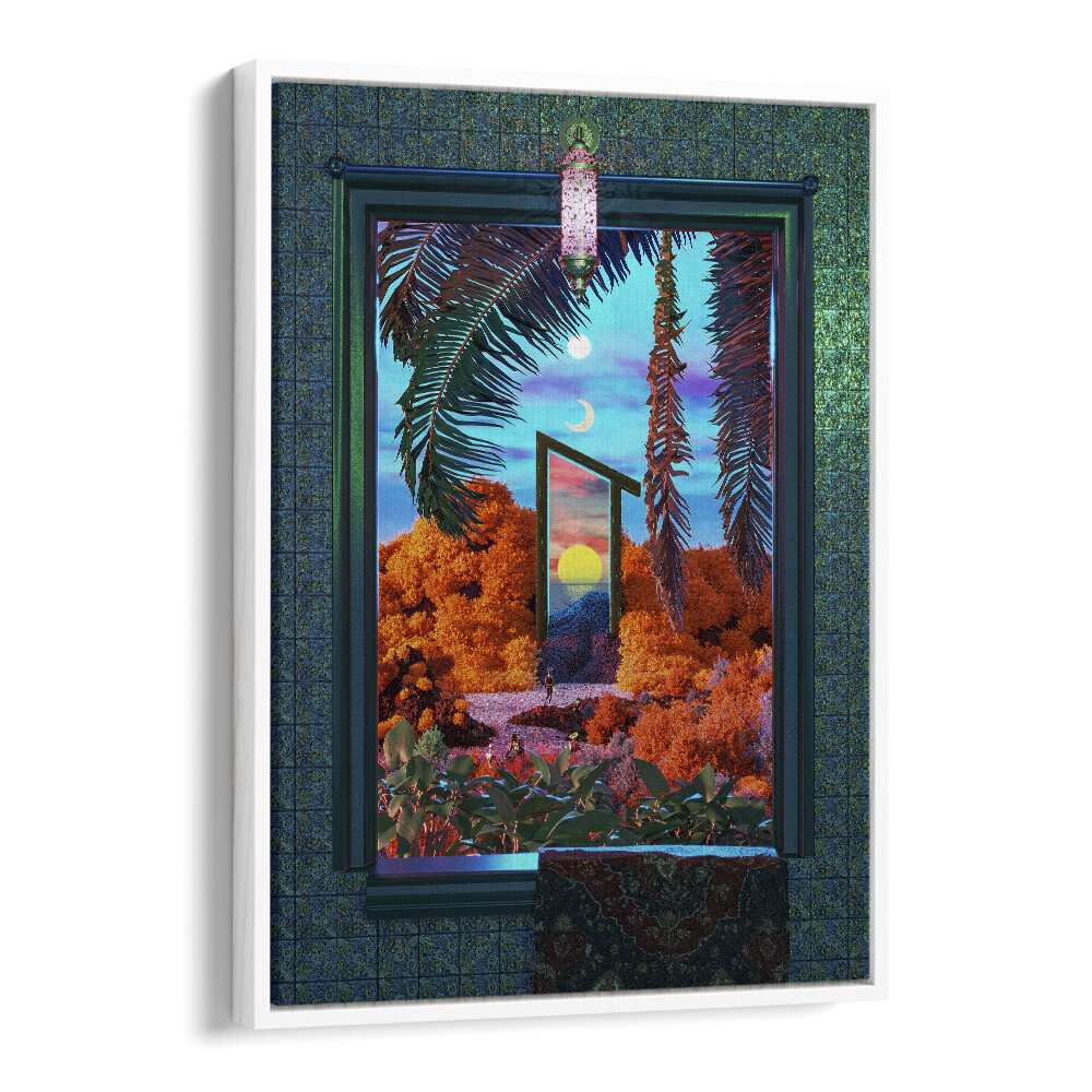 Transform your space with the Fantasy Portal Scene, Surreal Art Prints by Cosmo Zach, capturing imagination and wonder.