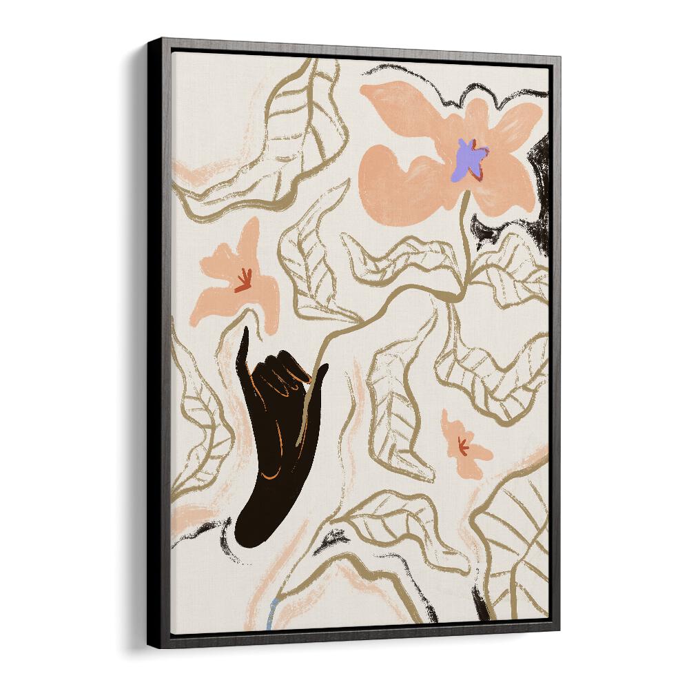 Stylish FLEUR, FLORAL FLOWER PAINTINGS by Arty Guava, perfect for transforming your space with modern art.