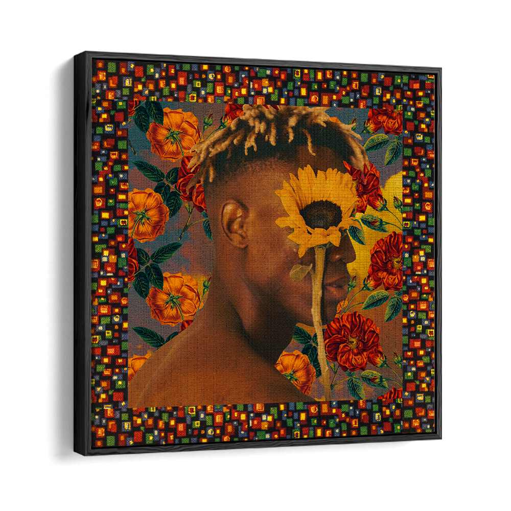 Captivating FLOWER BOY II, SURREAL ART PRINTS by Cosmo Zach, featuring a unique blend of flowers and surrealism.