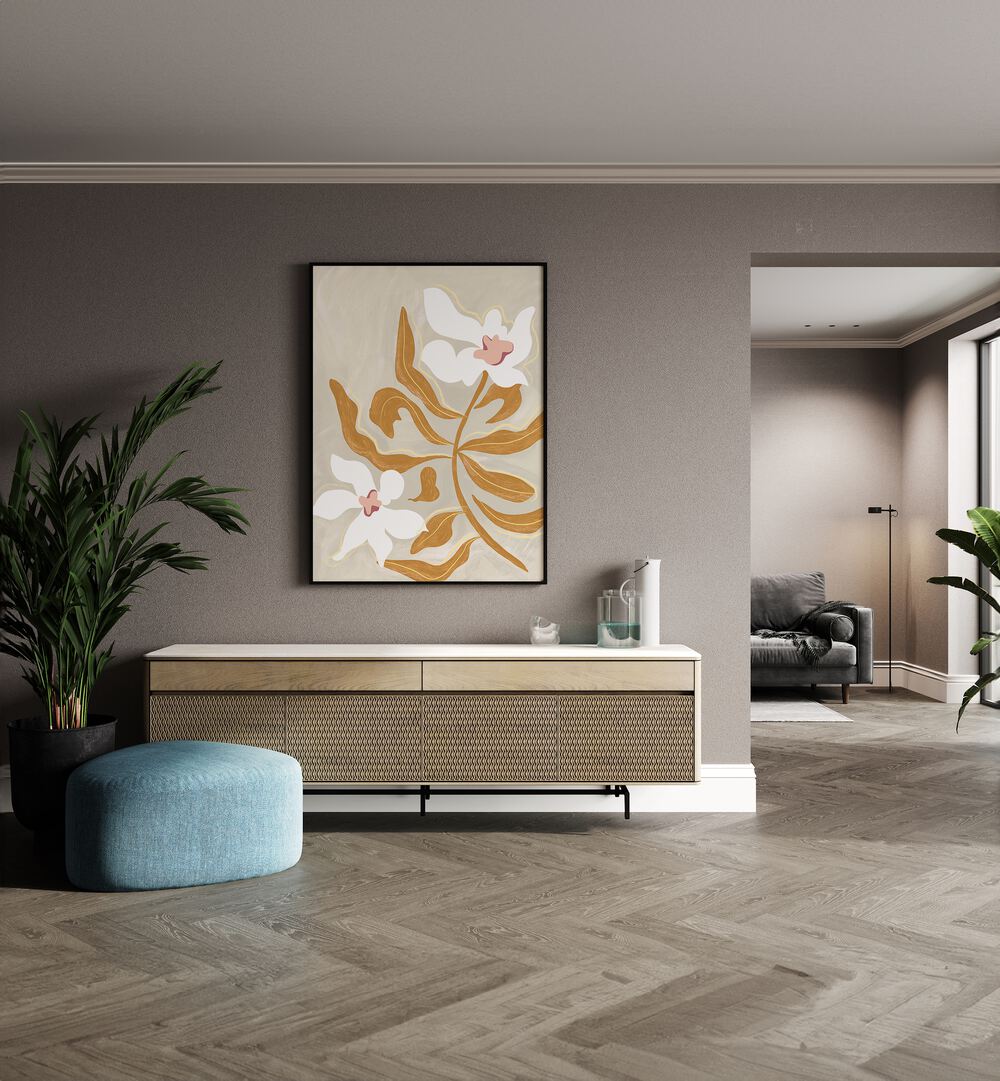 Brighten your home with FLOWER FLOWER, FLORAL FLOWER PAINTINGS by Arty Guava, a stunning wall art piece.