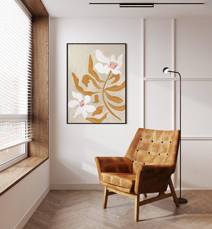 Elevate your space with FLOWER FLOWER, FLORAL FLOWER PAINTINGS by Arty Guava, perfect for modern decor.