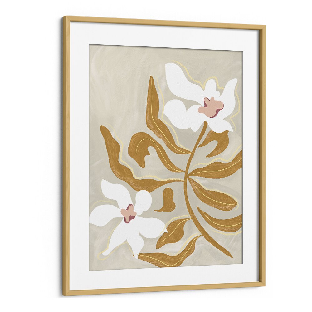 Stunning FLOWER FLOWER, FLORAL FLOWER PAINTINGS by Arty Guava, framed art elevating your space with elegance.