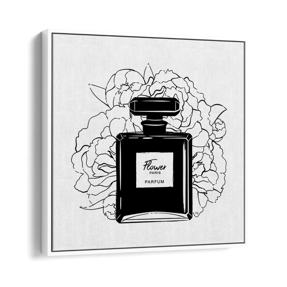 Stylish FLOWER PERFUME, FASHION POSTERS by Martina captures elegance with a striking design for any decor.