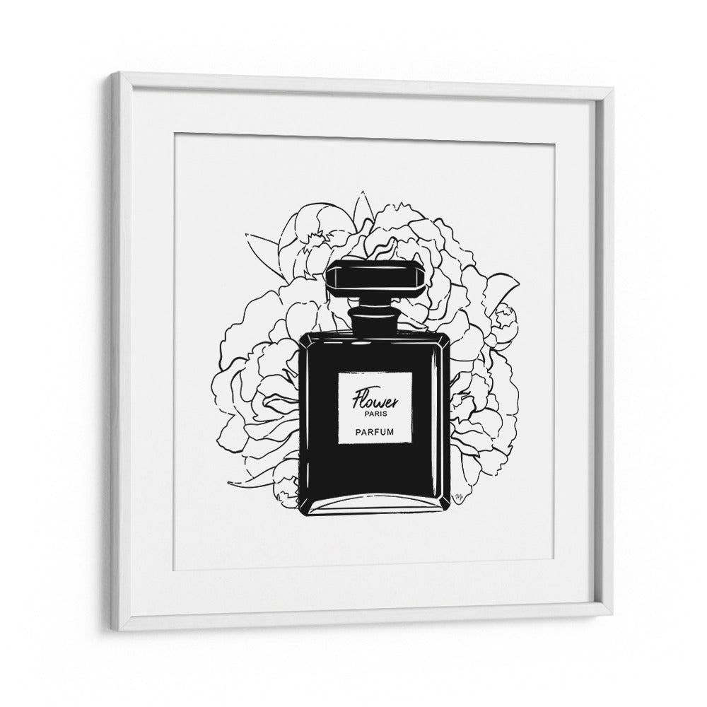 Stylish FLOWER PERFUME, FASHION POSTERS by Martina, featuring elegant design for a sophisticated decor touch.