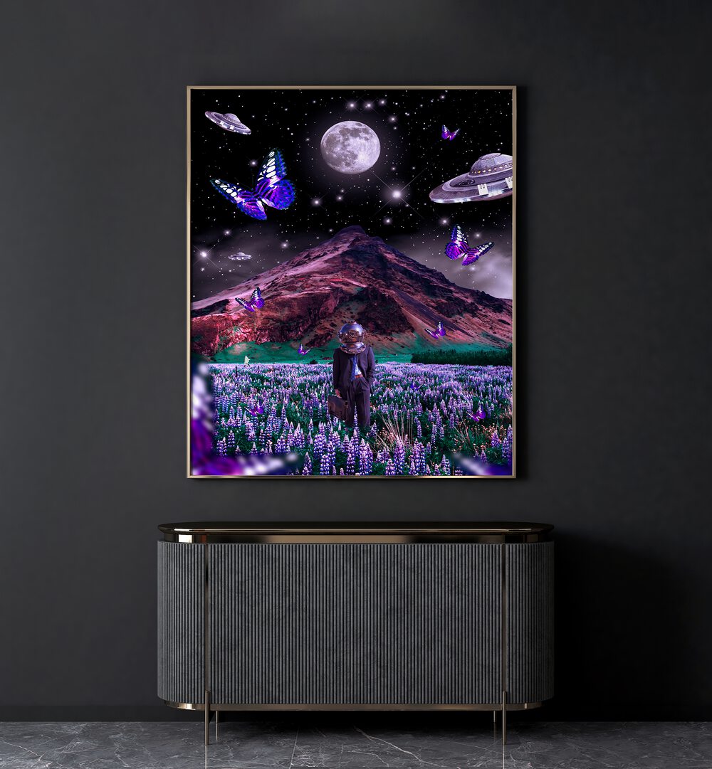 Discover the captivating FOREIGN SOIL, SURREAL ART PRINTS by Ritvik Takkar, blending imagination with stunning visuals.