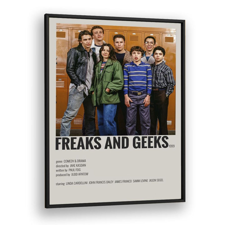 Freaks And Greaks Movie Posters in Black Plain Frame