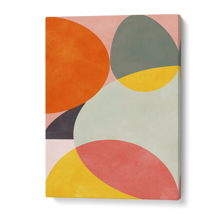 Transform your space with FRIENDLY COLORS I, ABSTRACT PAINTINGS by Ana Rut Bre, featuring vibrant, modern designs.