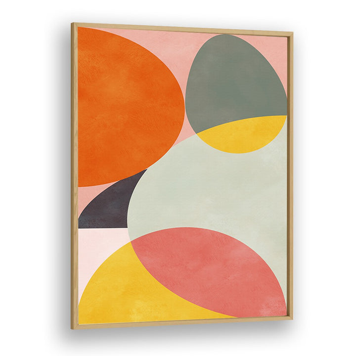 Bright and modern FRIENDLY COLORS I, ABSTRACT PAINTINGS by Ana Rut Bre, perfect for adding creativity to any space.