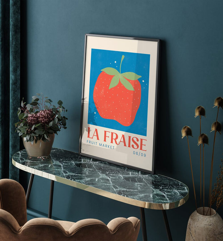 Stylish FRUCTUS GALLERY WALL showcasing vibrant fruit art prints enhances any space with elegance and charm.