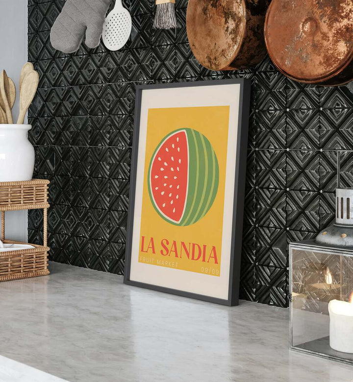 Fructus Gallery Wall showcases elegant fruit art prints, perfect for stylish gallery walls in any space.