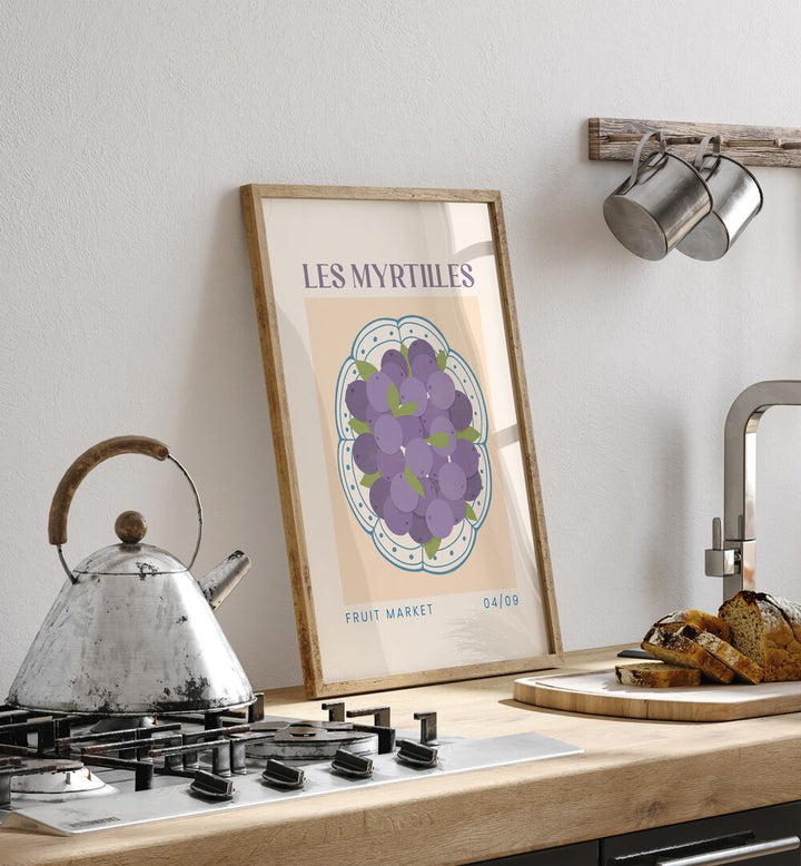 Stylish FRUCTUS GALLERY WALL featuring vibrant fruit art prints, perfect for enhancing gallery walls in any room.