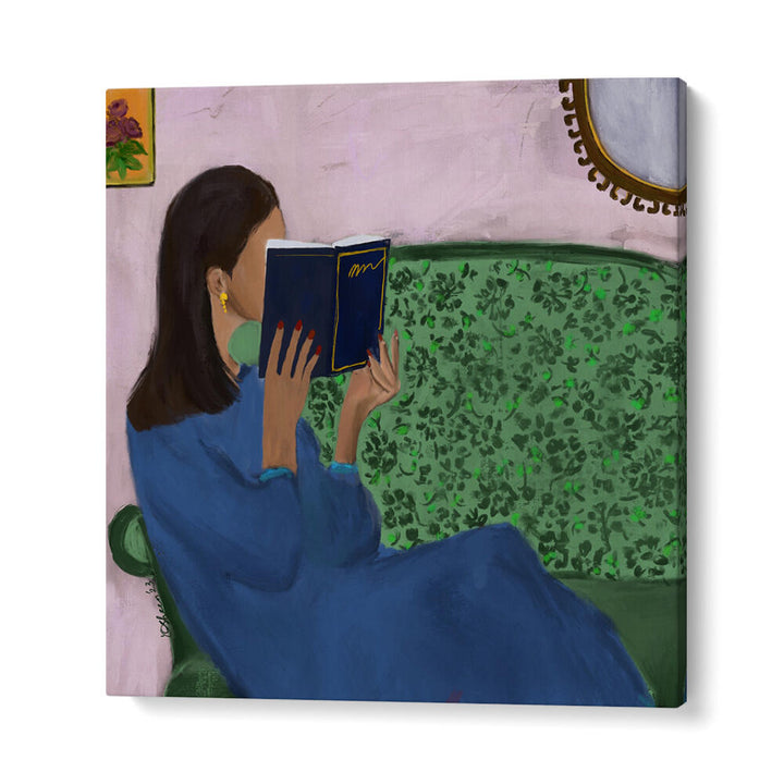 AFTERNOON ESCAPE , PORTRAITS & FIGURATIVE ILLUSTRATIONS