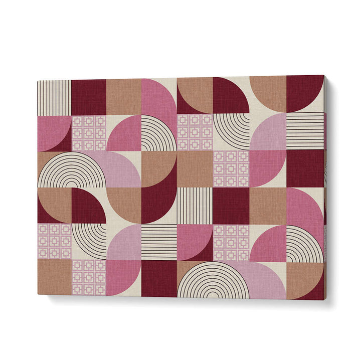 DESERT SHAPES MAUVE , GEOMETRIC ART PRINTS