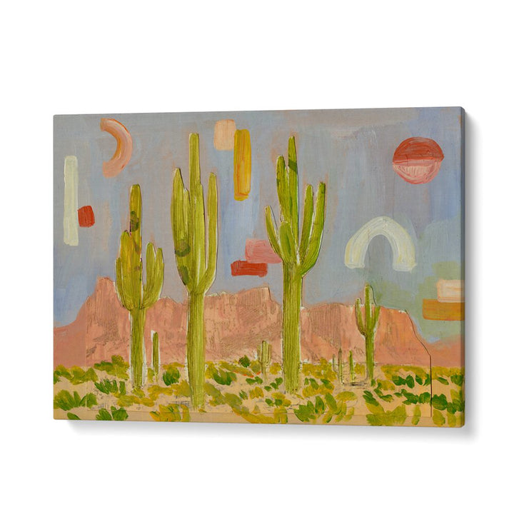 CACTI , LANDSCAPE PAINTINGS