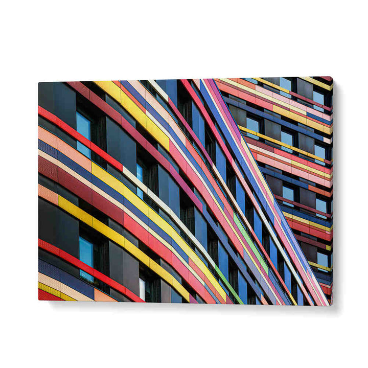 COLOURFUL AUTHORITY FAÇADE , PHOTOGRAPHY PRINTS