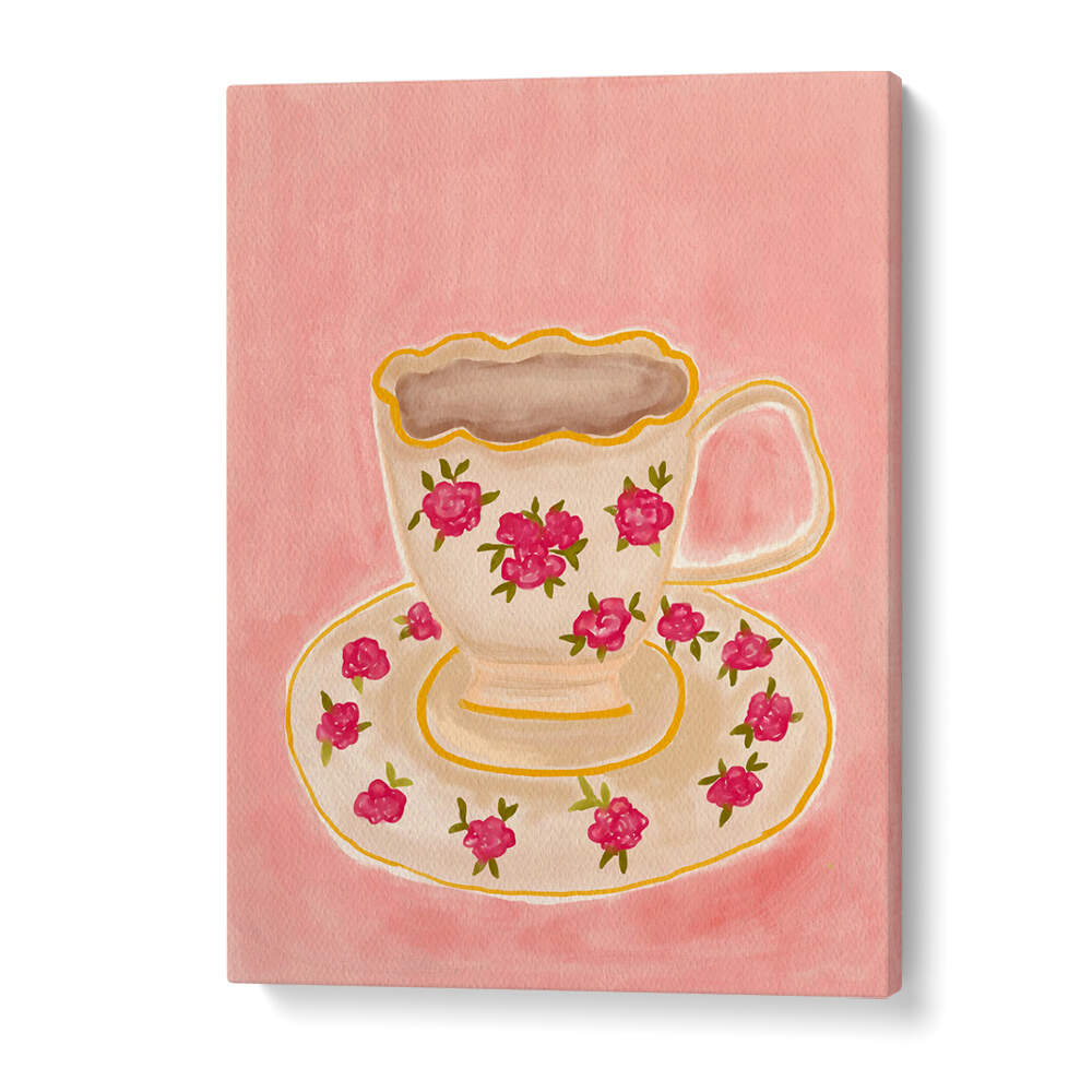 CUP OF WHITE TEA , KITCHEN POSTERS