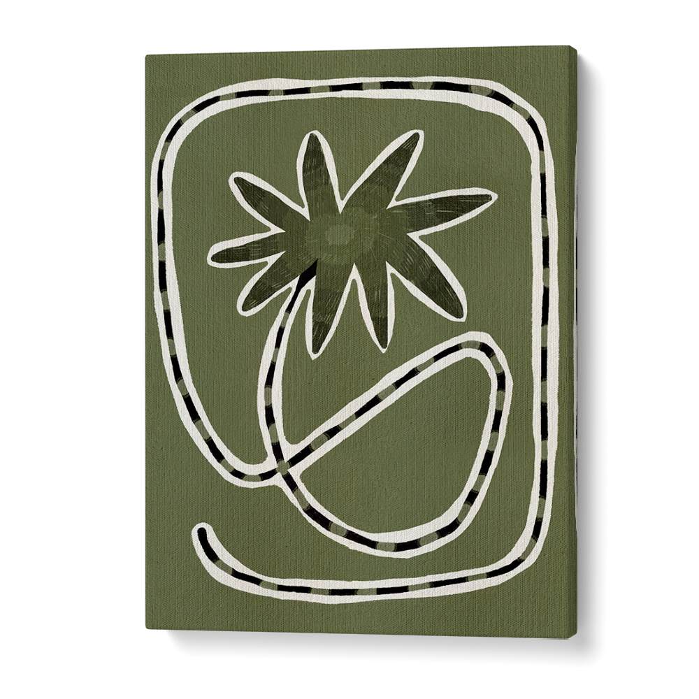 Explore the elegance of DELICATE BLOOM GREEN I, FLORAL FLOWER PAINTINGS, a stunning floral art piece for your decor.