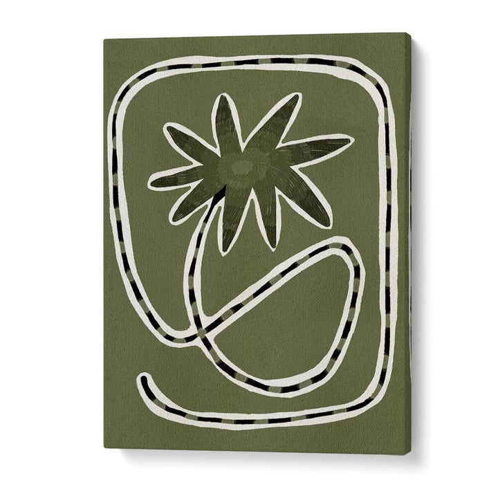 Explore the elegance of DELICATE BLOOM GREEN I, FLORAL FLOWER PAINTINGS, a stunning floral art piece for your decor.