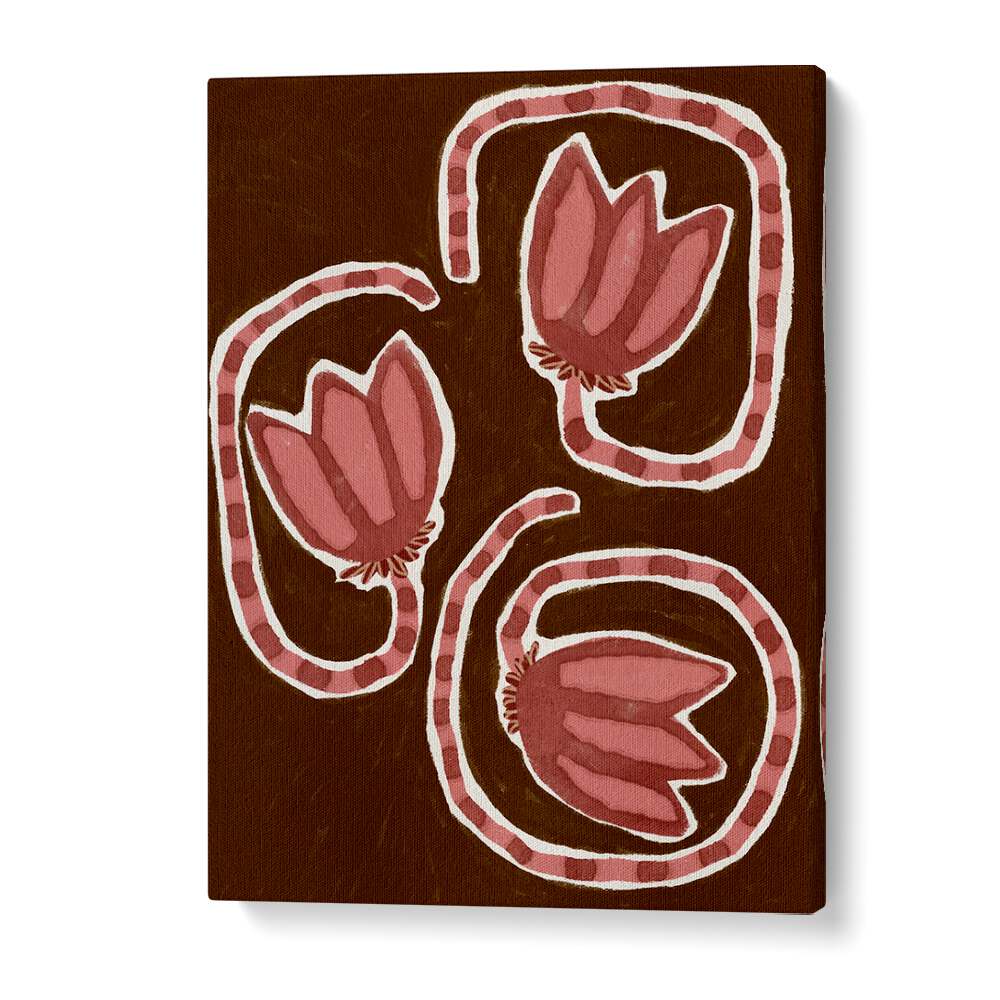 Delicate Bloom XXV, floral flower paintings showcase intricate designs, perfect for enhancing your home decor.