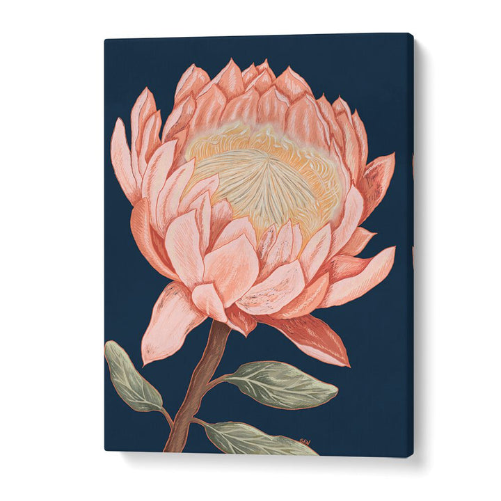 Vibrant ECHO OF THE FYNBOS, FLORAL FLOWER PAINTINGS showcasing delicate South African flora for your home decor.