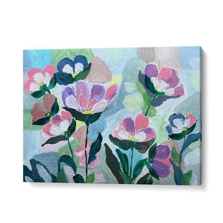 Vibrant WILD FLOWERS, FLORAL FLOWER PAINTINGS bring nature's charm to life, perfect for any elegant space.