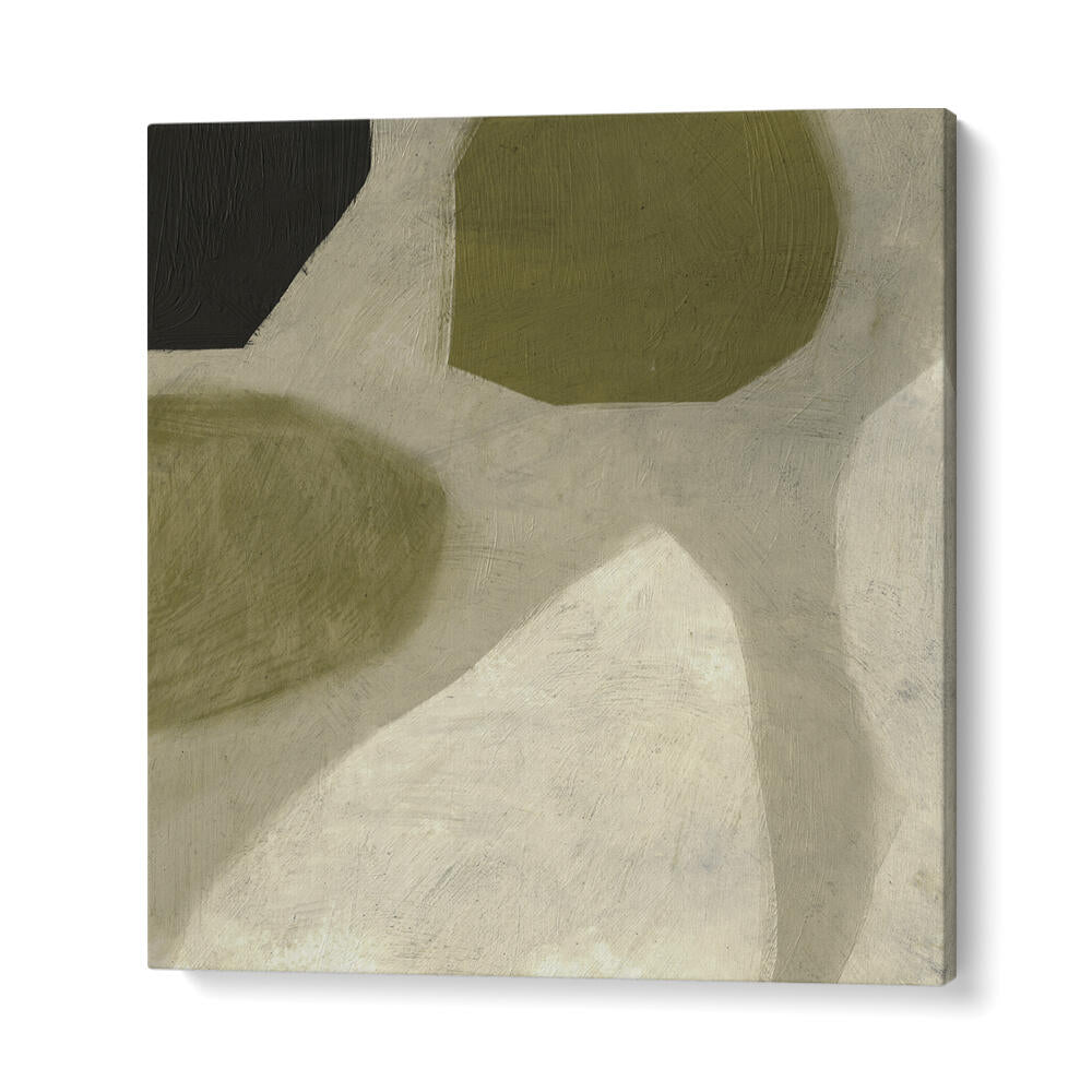 FORMS IN PALE , ABSTRACT PAINTINGS