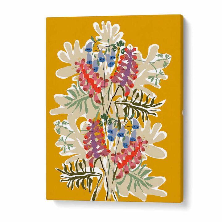 Vibrant FOXGLOVE DÉCOUPE PAPIER, FLORAL FLOWER PAINTINGS enhance your decor with nature's beauty and intricate details.