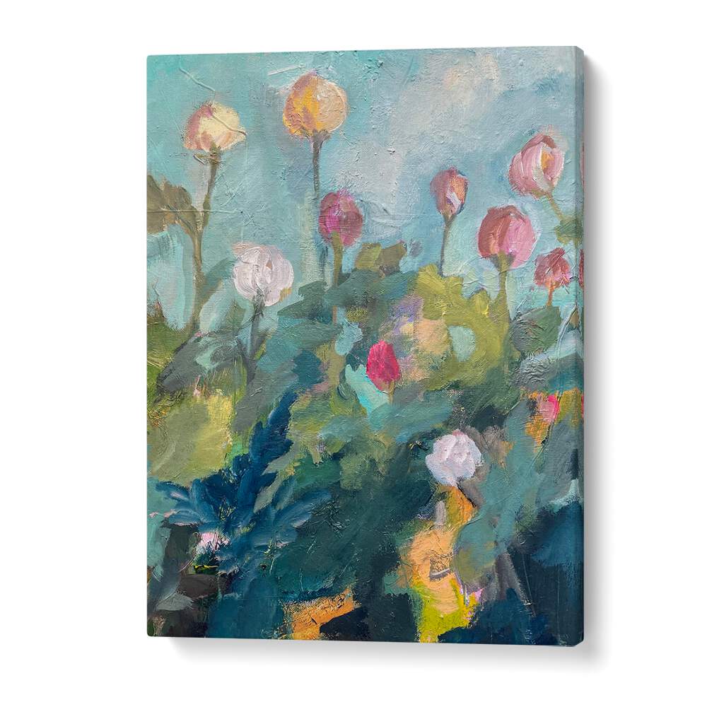 Vibrant IMPRESSIONISTIC BLOOMS, FLORAL FLOWER PAINTINGS bring life and color to any living space. Perfect for decor!