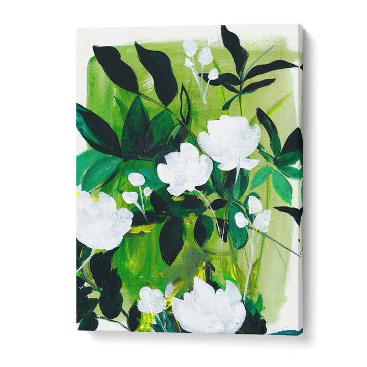 JUNGLE I LARGE , FLORAL FLOWER PAINTINGS