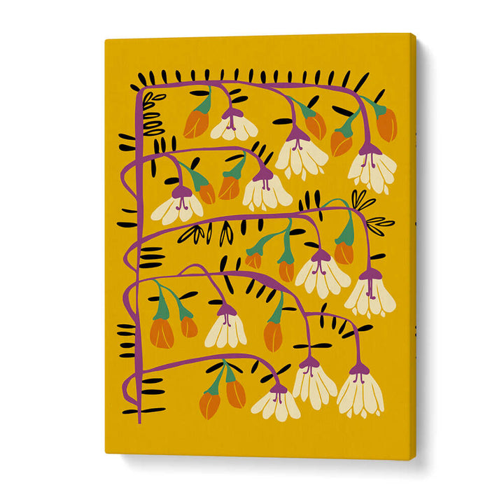Vibrant MATISSE YELLOW Floral Flower Paintings bring colorful charm to any space, enhancing your décor beautifully.