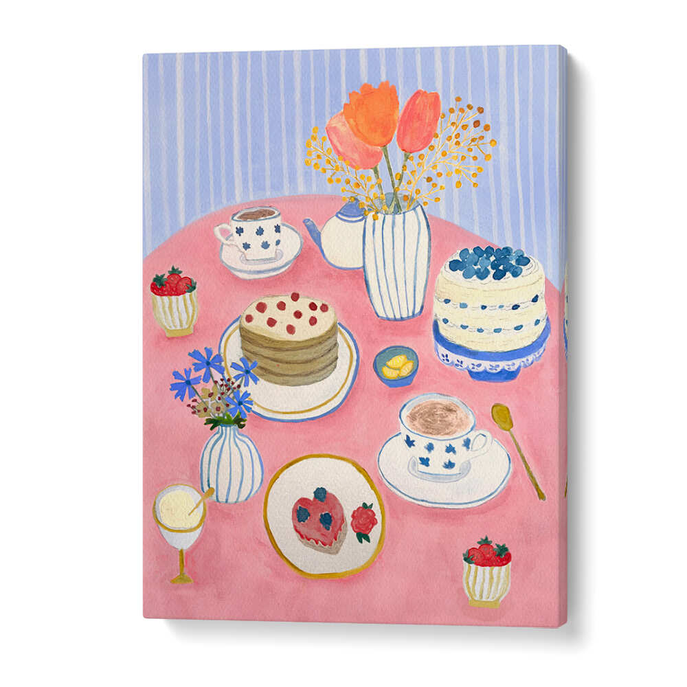 TEA PARTY II SPRING TABLE , KITCHEN POSTERS