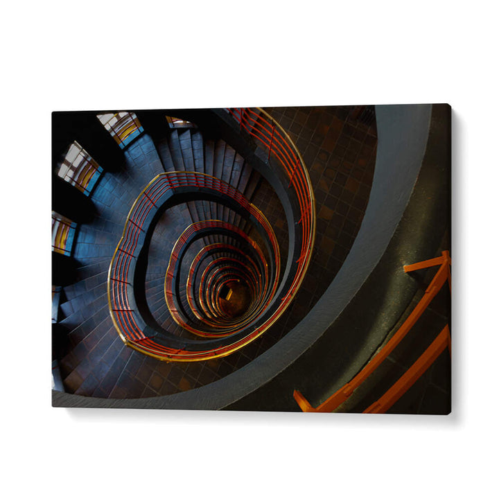 VENERABLE OLD STAIRCASE , PHOTOGRAPHY PRINTS