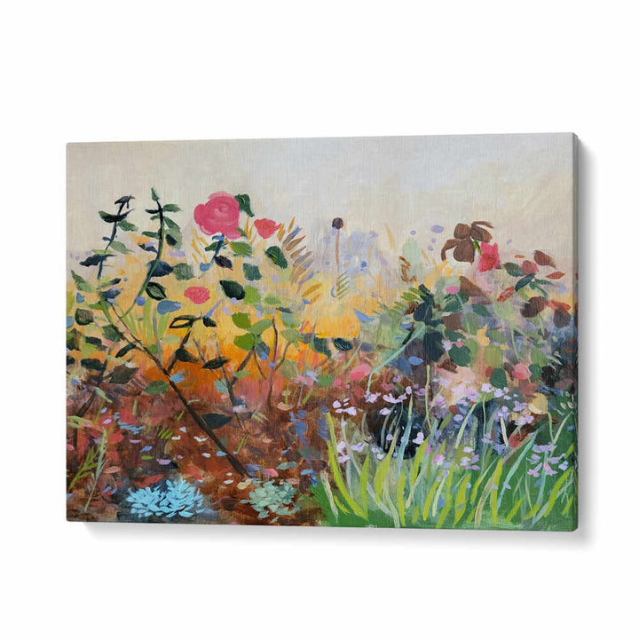 WINTER GLOW , FLORAL FLOWER PAINTINGS