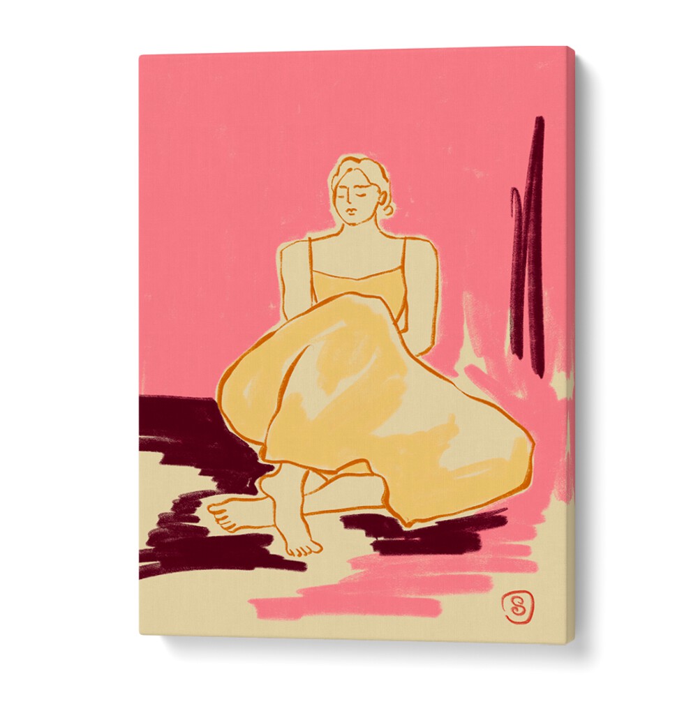 Bright and colorful PINK DREAM, VIBRANT art print, perfect for transforming your space with energy and style.