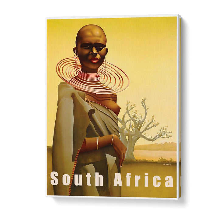 Colorful SOUTH AFRICA VINTAGE TRAVEL POSTERS showcasing vibrant culture and stunning landscapes for your decor.