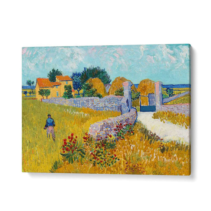 FARMHOUSE IN PROVENCE (1888) ,  VINTAGE PAINTINGS