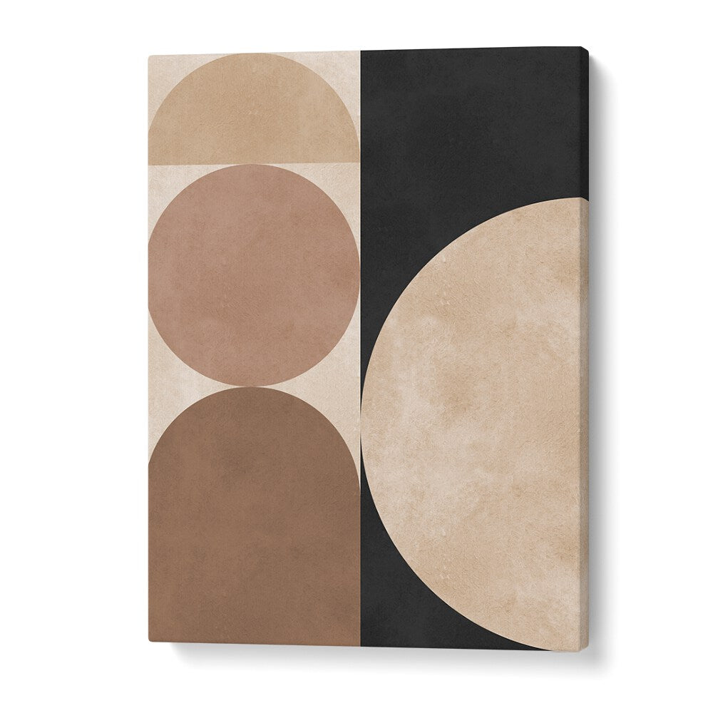 Stunning BROWN GEOMETRY V, GEOMETRIC ART PRINTS showcasing elegant abstract shapes for modern home decor.